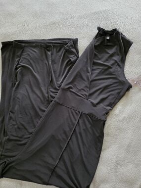 Lane Bryant Black Sleeveless Jumper